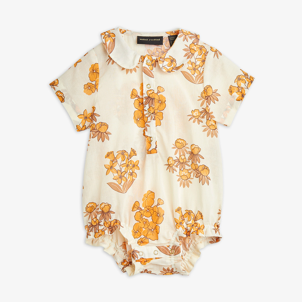 新品　25aw ミニロディーニ　minirodini 花柄　フラワー　半袖 Mini Rodini（ミニロディーニ）の「mini rodini / フラワーT