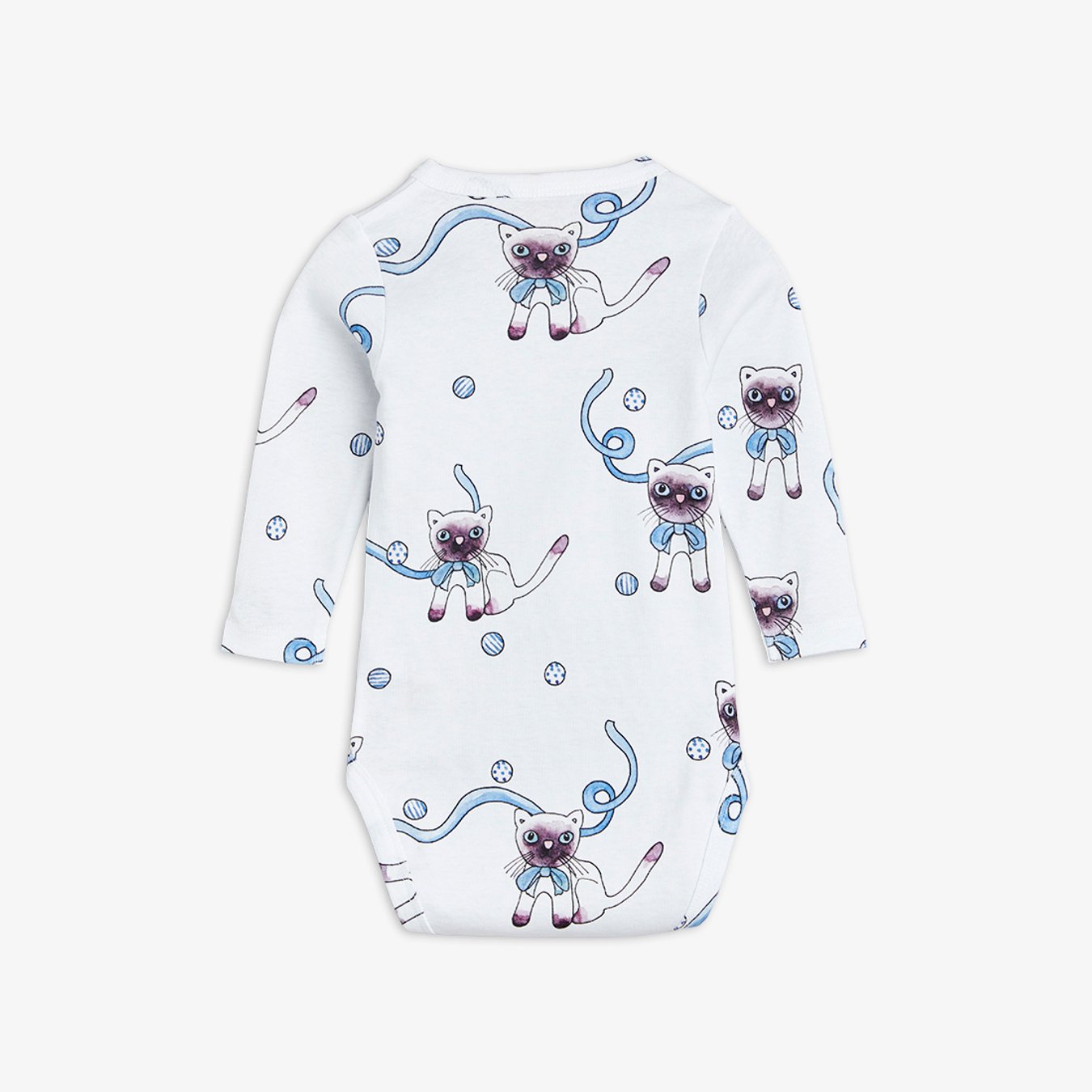 mini rodini CAT SP LS DRESS White 猫ワンピース mini rodini CAT SP LS DRESS White 猫ワンピース - ワンピース激安