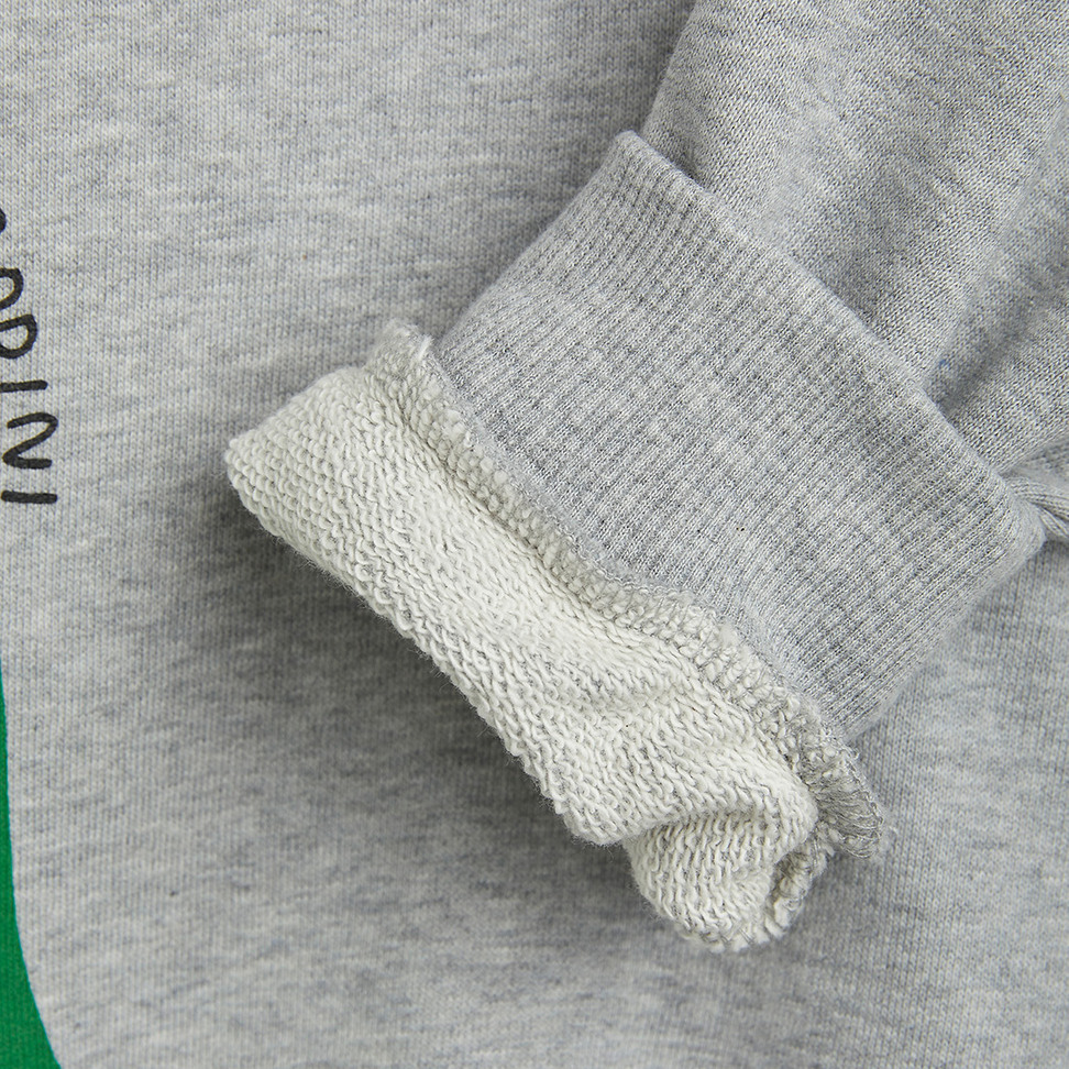 Pelican Sweatshirt Grey melange | Mini Rodini