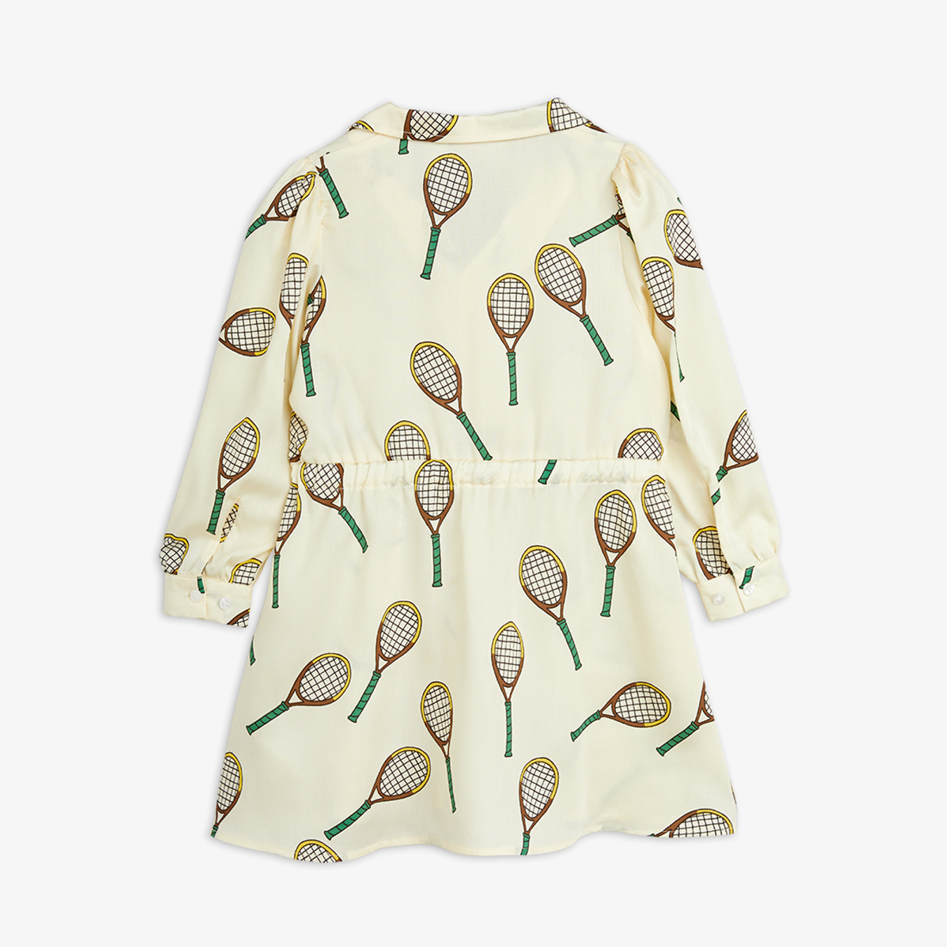 Tennis Woven Dress Offwhite | Mini Rodini