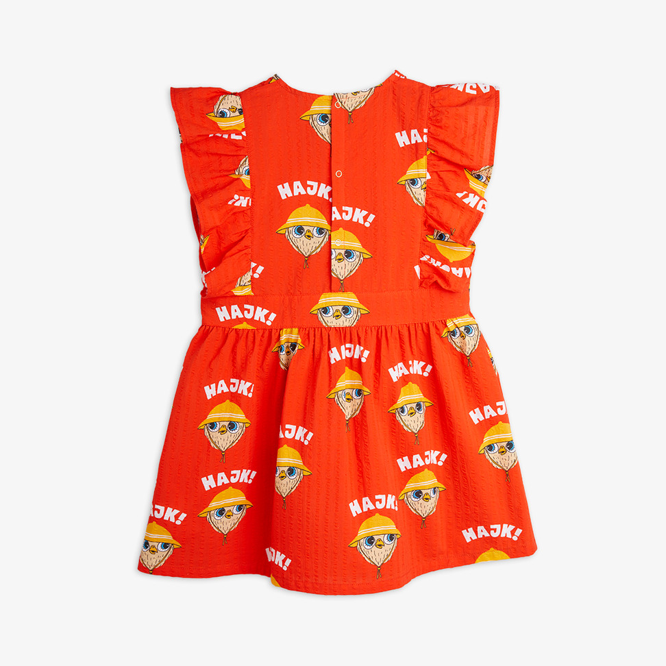 【新品】mini rodini roses woven dress 92/98 14631_305c7beddc-2515011245-1-