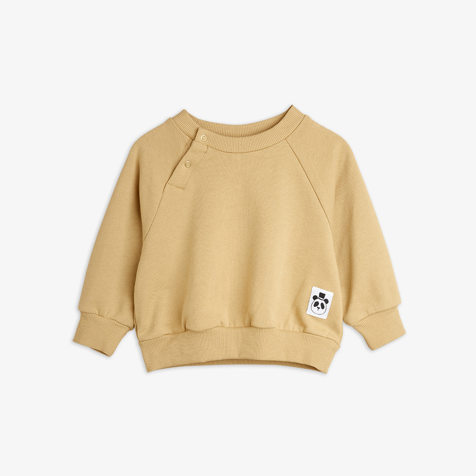 Basic sweatshirt Beige | Mini Rodini