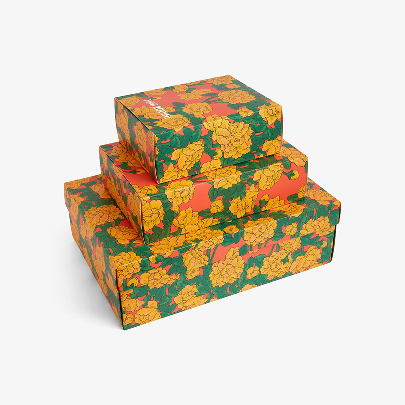 Peonies Gift Box Small Multi | Mini Rodini