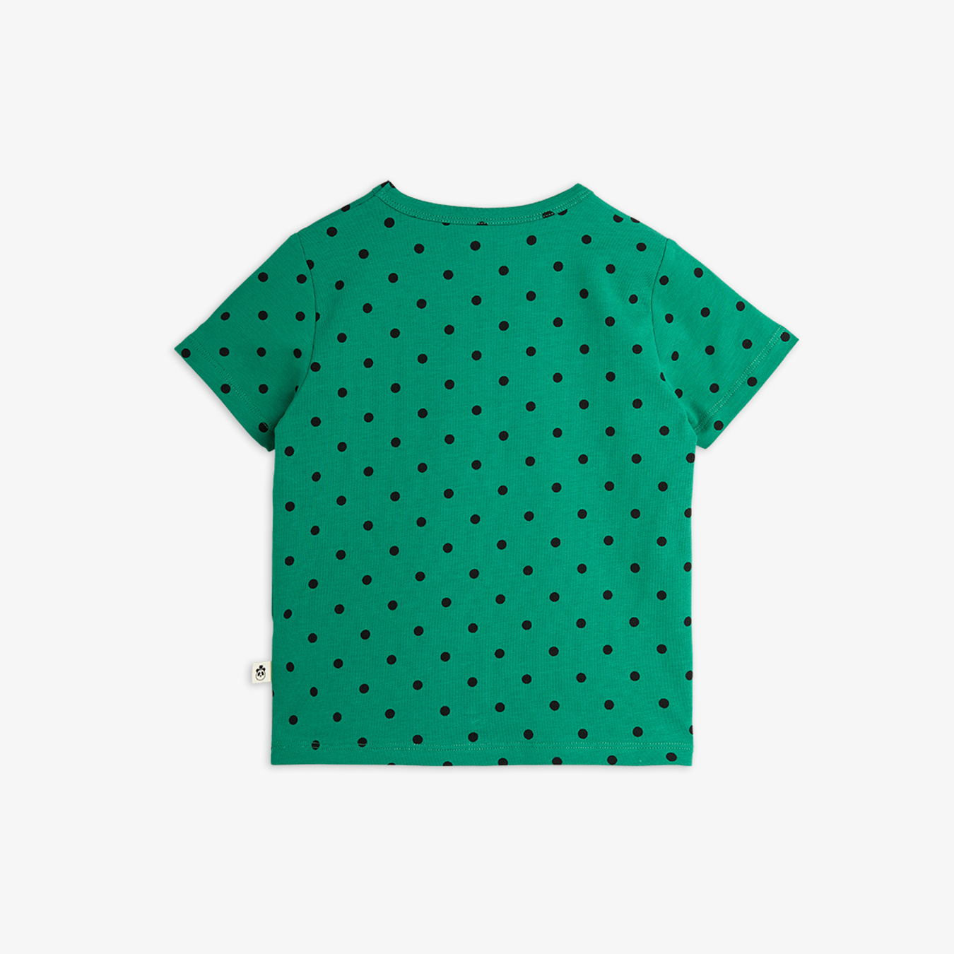 Polka Dot T-shirt Green | Mini Rodini