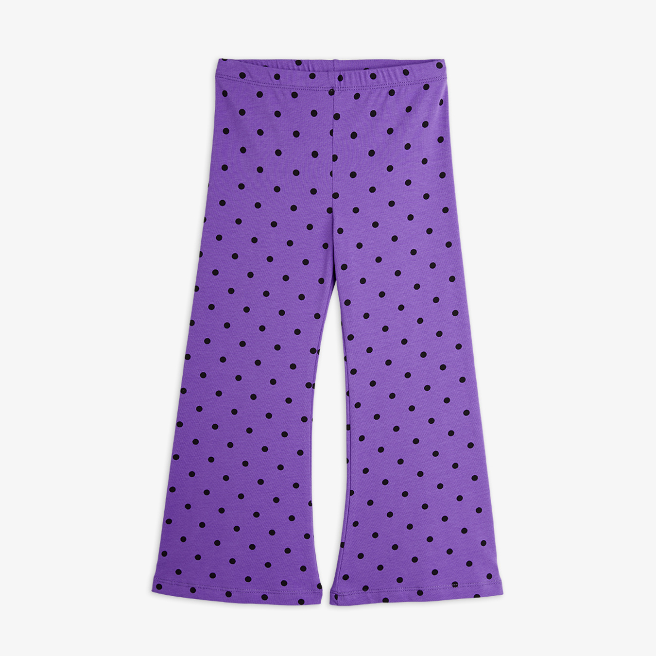 KISHIDAMIKI polka dot flare trousers
