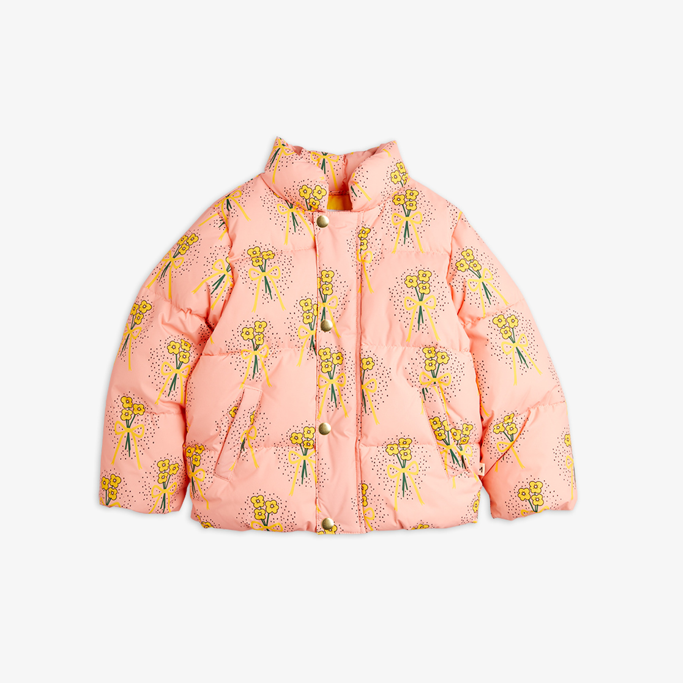Winter Flowers City Puffer