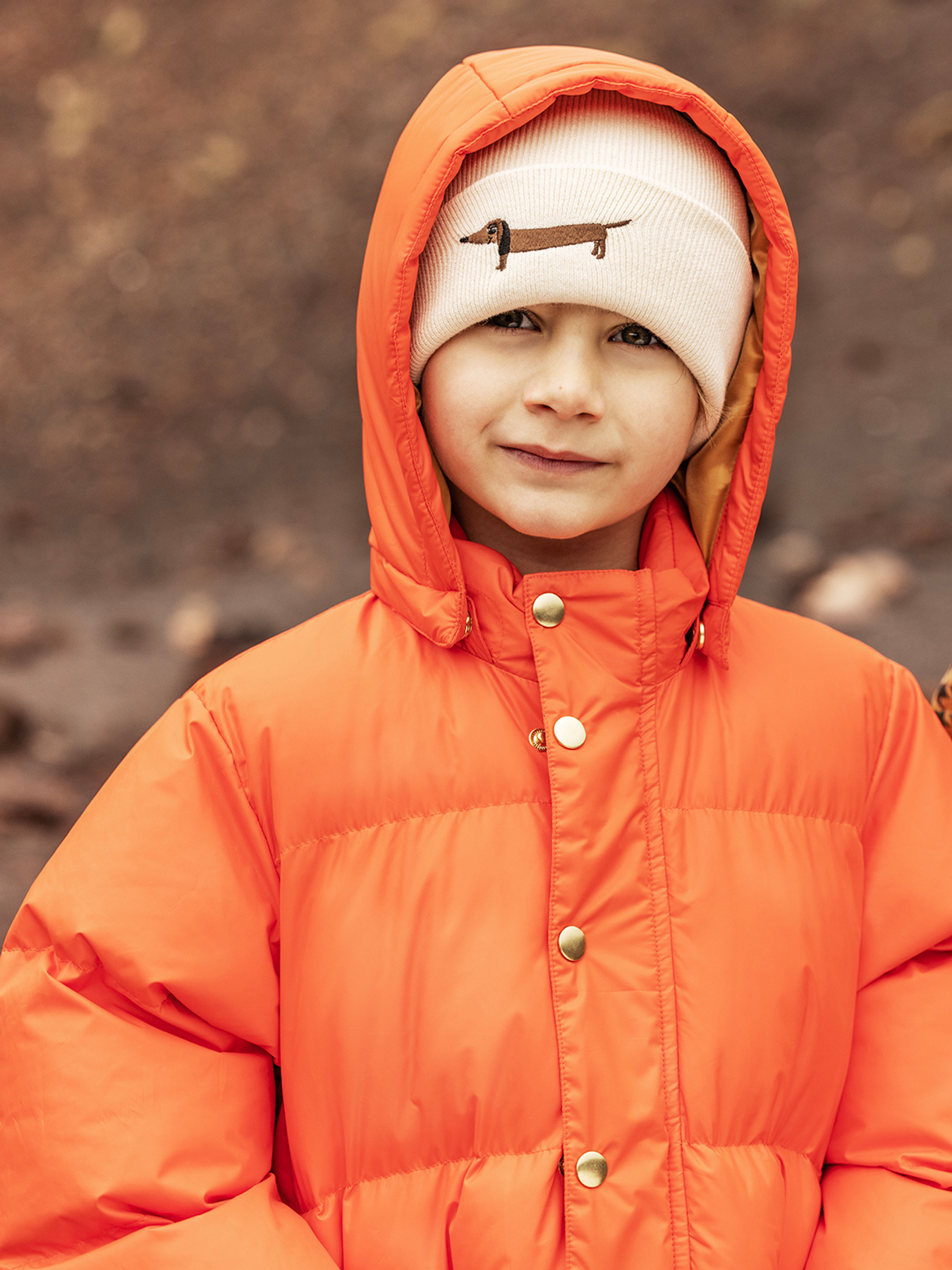 Heavy Puffer Jacket Red Mini Rodini