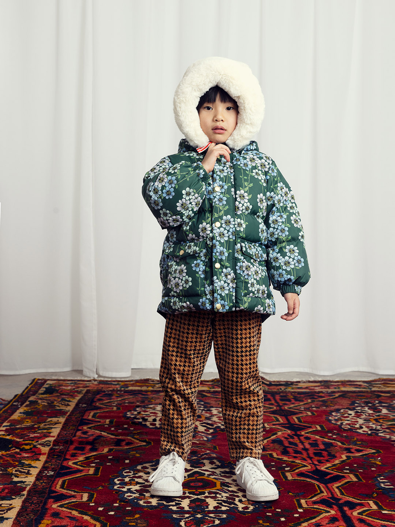 Daisys Heavy Puffer Jacket Green | Mini Rodini
