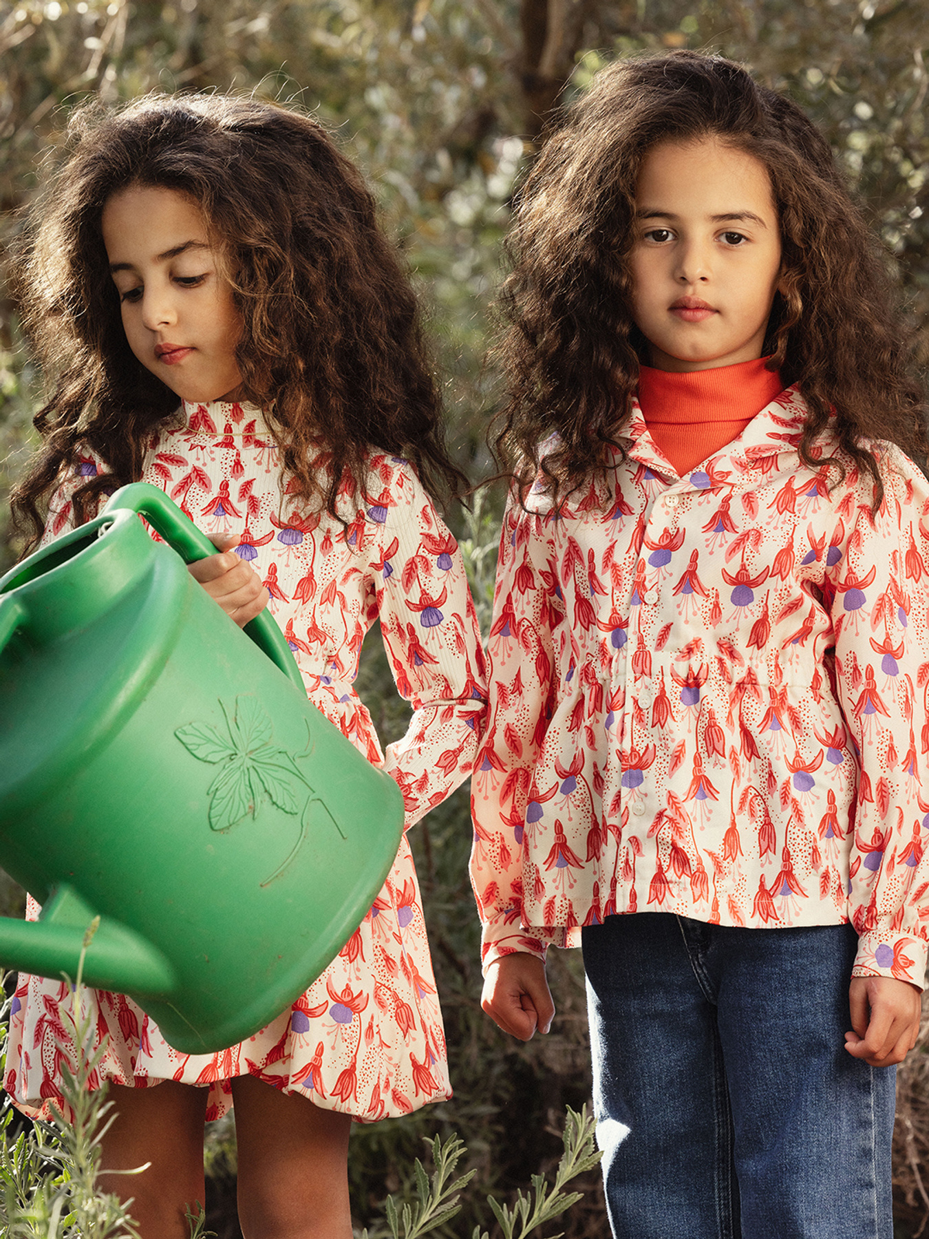 Fuchsia Woven Blouse Red | Mini Rodini