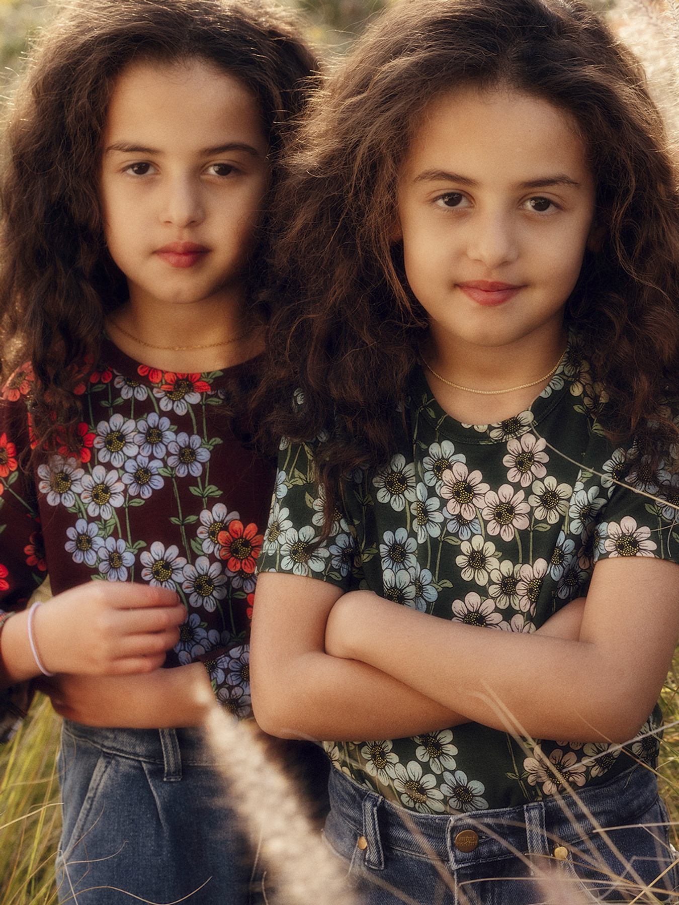 Daisys T-Shirt Green | Mini Rodini