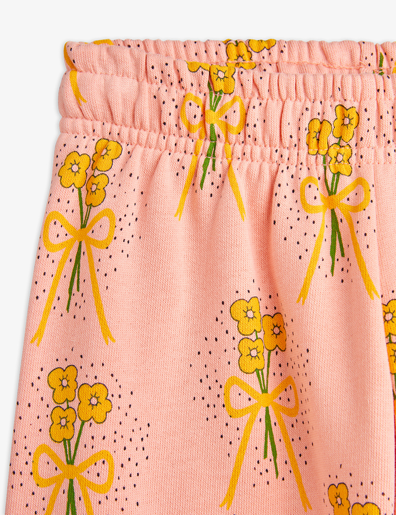 ●eessay● MINI DOT SWEATPANTS Winter Flowers Sweatpants Pink | Mini Rodini