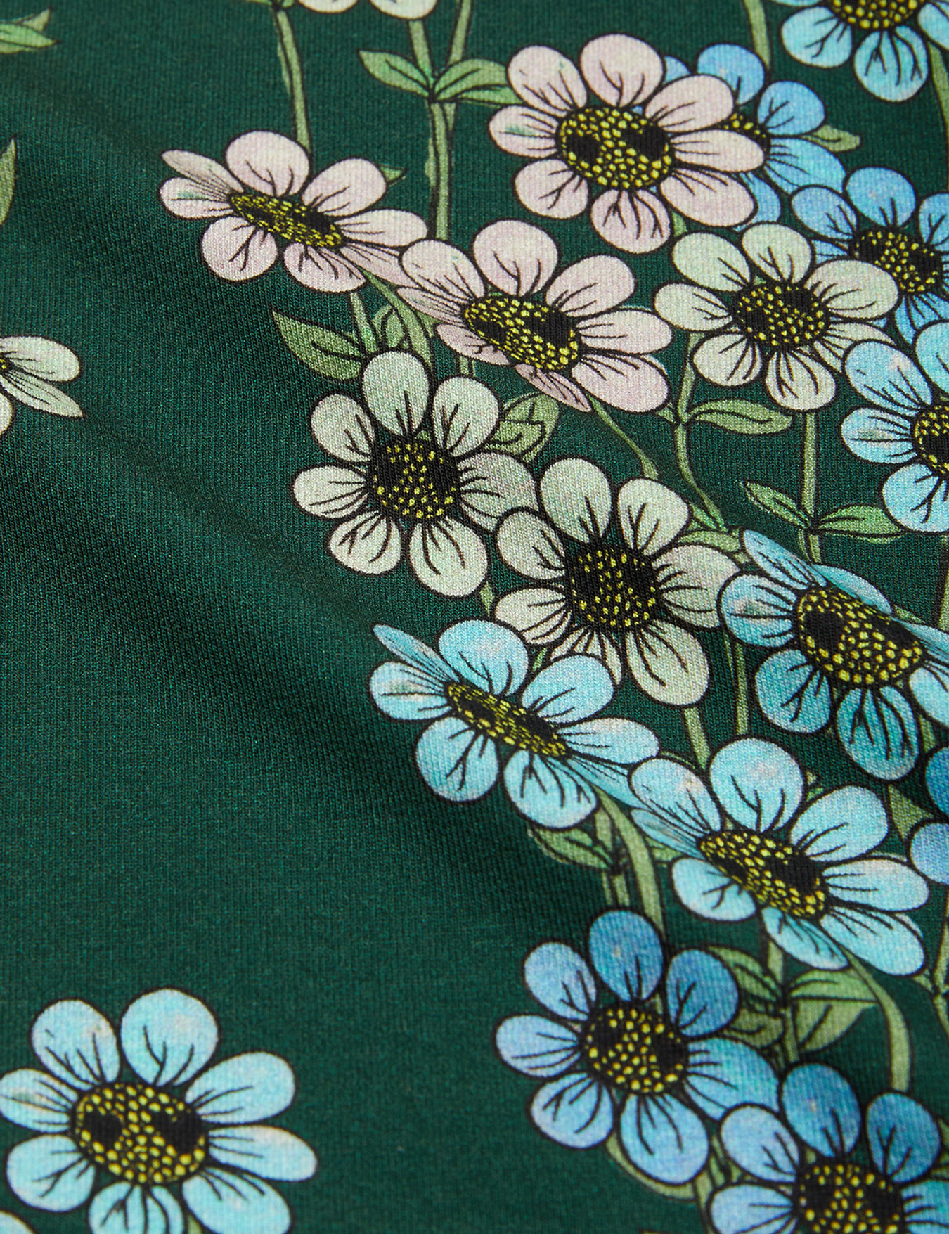 Daisys Set for Newborn Green | Mini Rodini