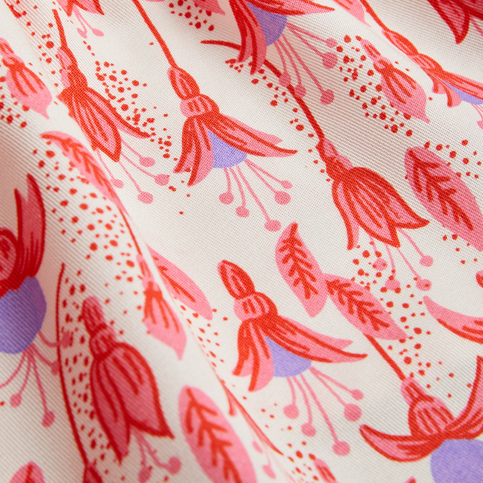 【新品】mini rodini roses woven dress 92/98 Roses Woven Dress Pink | Mini Rodini