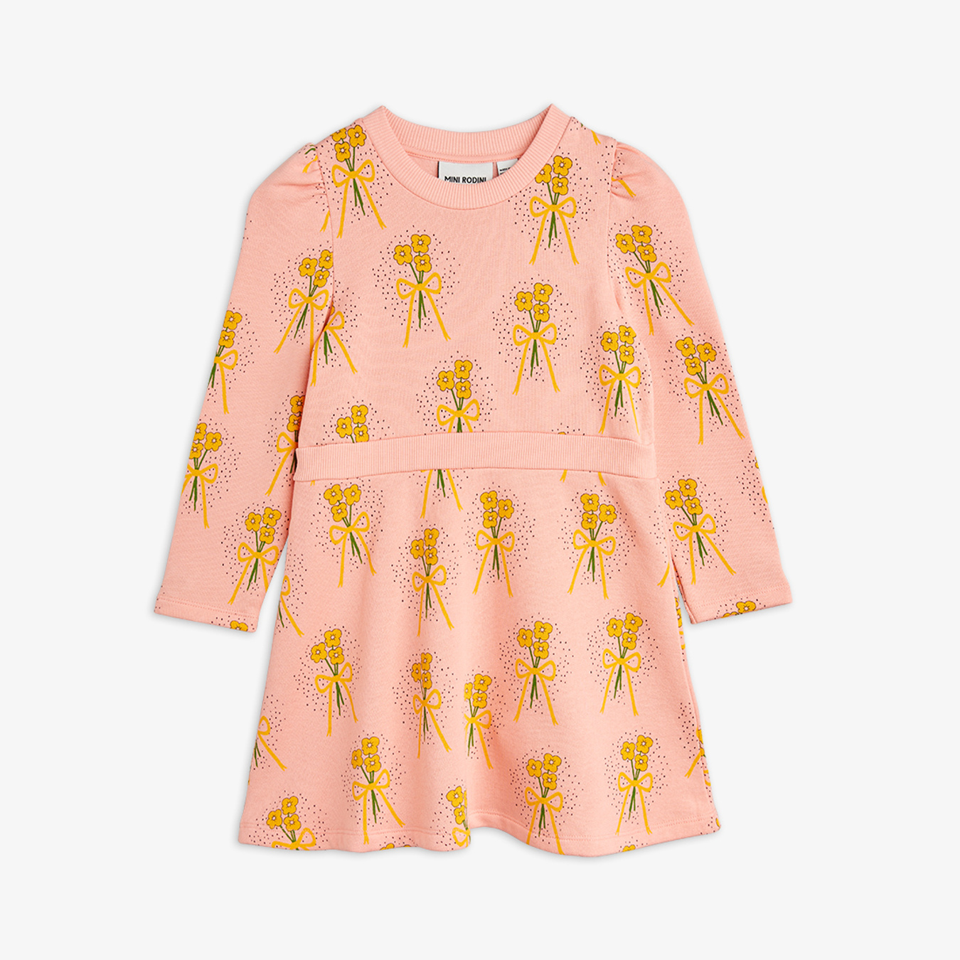 Winter Flowers Sweat Dress