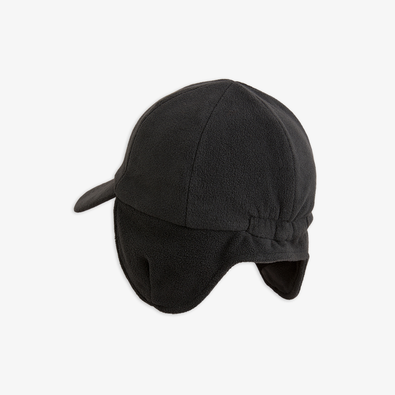 Microfleece Cap Black | Mini Rodini
