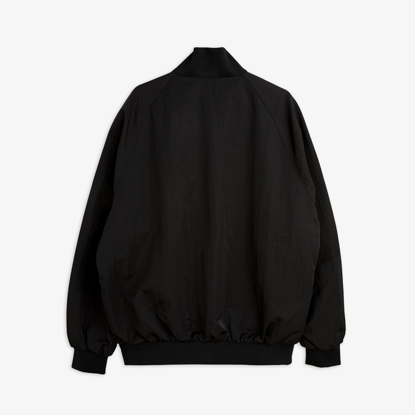 Besesaka Adult Satin Baseball Jacket Black | Mini Rodini