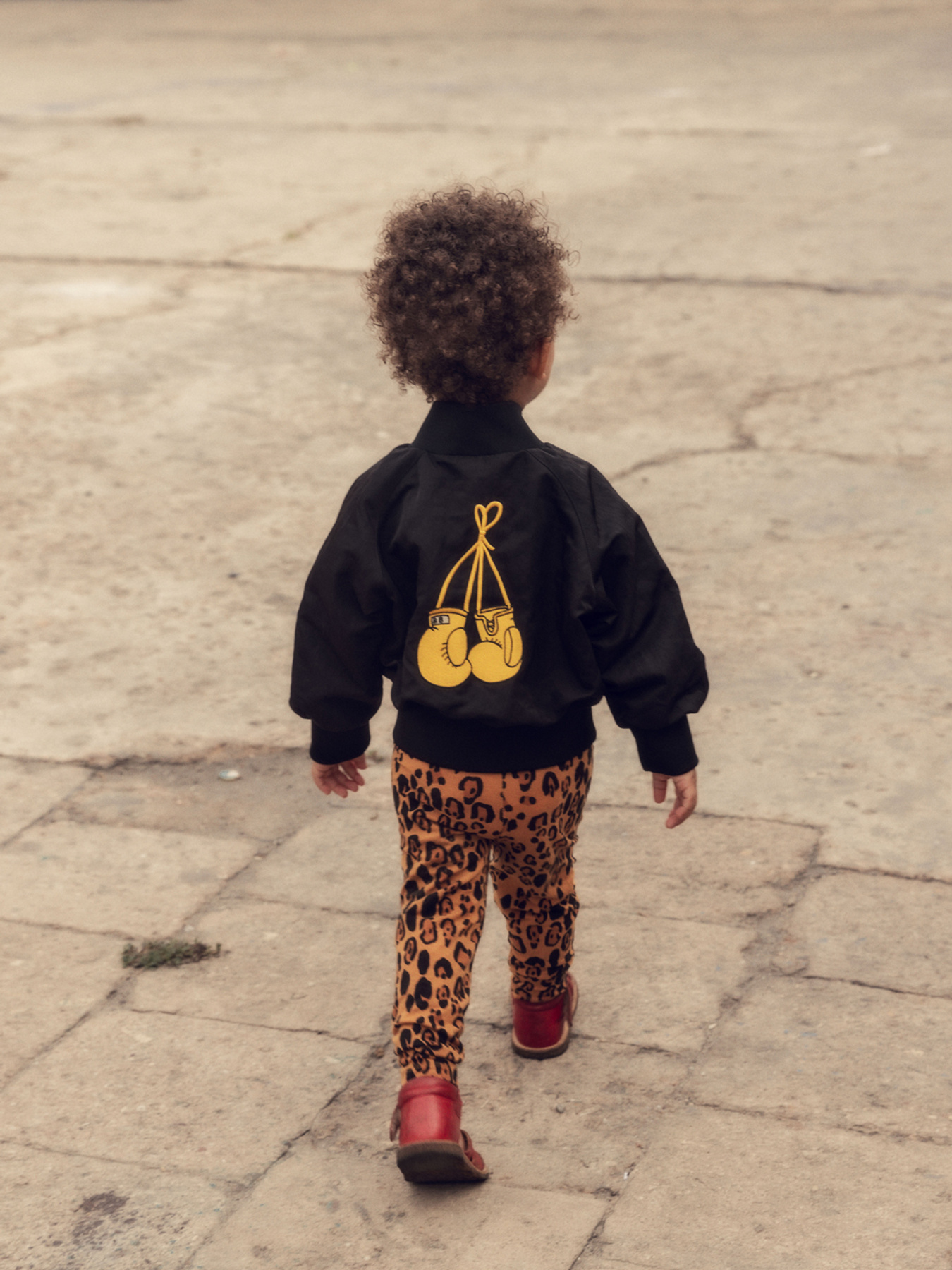 Besesaka Satin Baseball Jacket Black | Mini Rodini