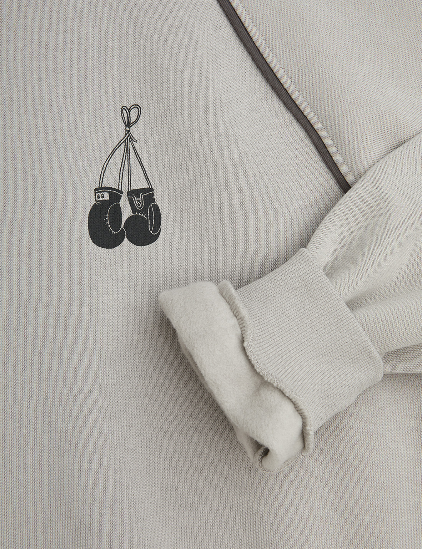 Besesaka Adult Hoodie Grey | Mini Rodini