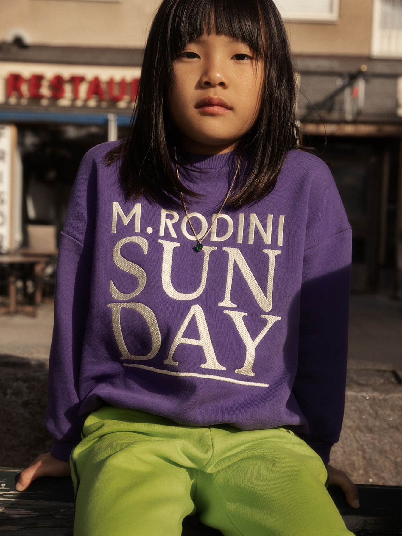 トップス MINI RODINI SWEATSHIRT 166/122 Mini Rodini Society