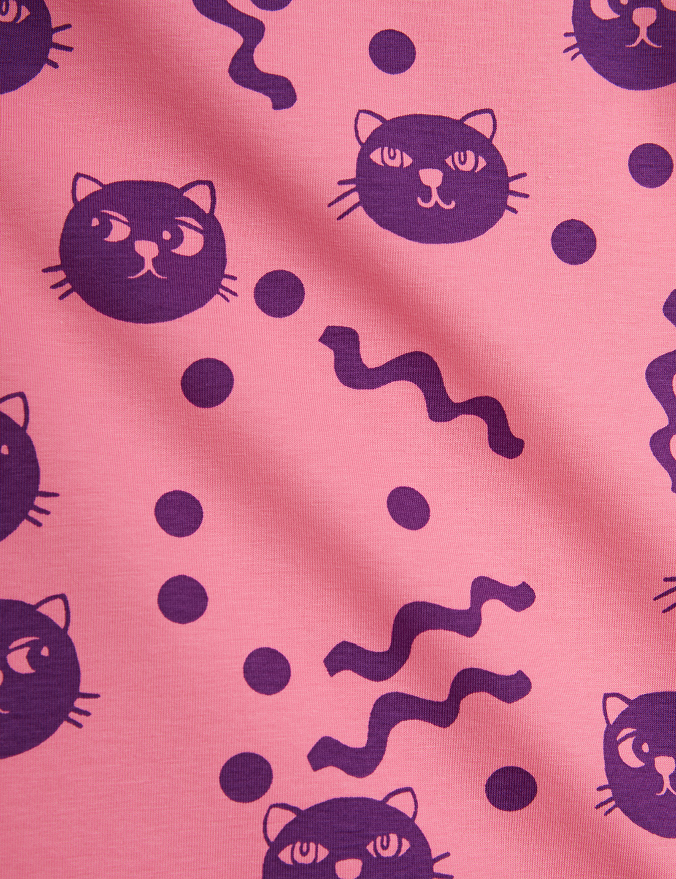 ★Mini Rodini★ギンガムチェックコットンTシャツ（Pink） 14582_ed29e33d3f-2512011628-1-