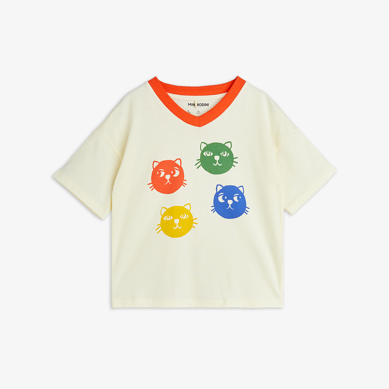 ★rolarola★ ROLA CAT FRIENDS TSHIRT WHITE ROLA CAT FRIENDS LOOSE FIT T-SHIRT WHITE - ROLAROLA | 60
