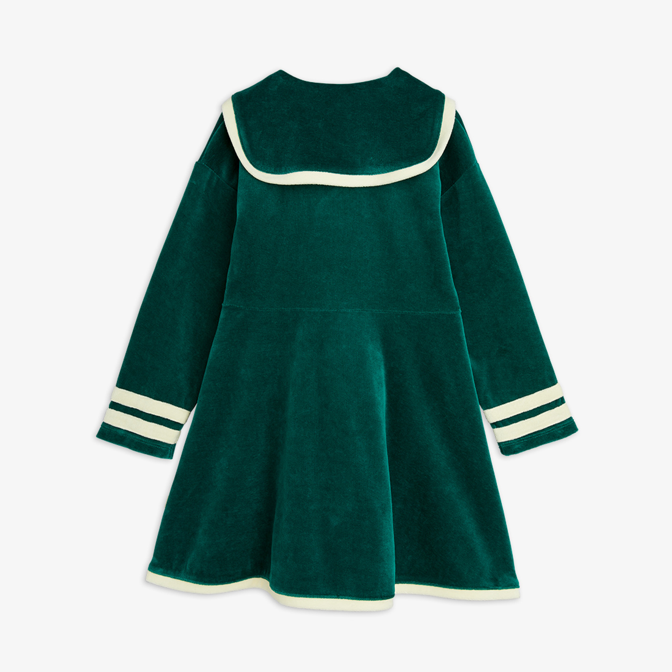 girls green velvet dress LUXE GREEN VELVET FLOAT DRESS