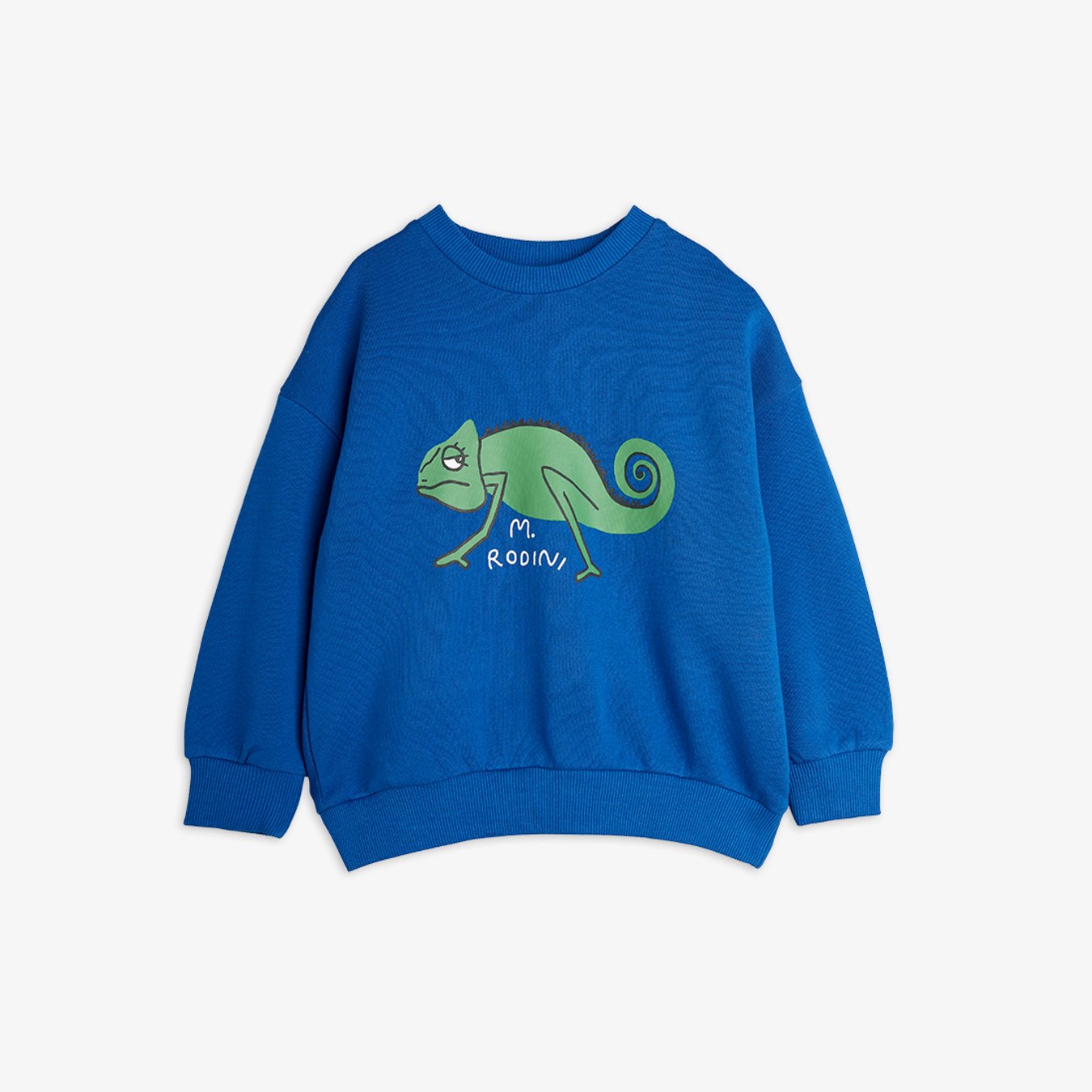 Lizard Sweatshirt Blue | Mini Rodini