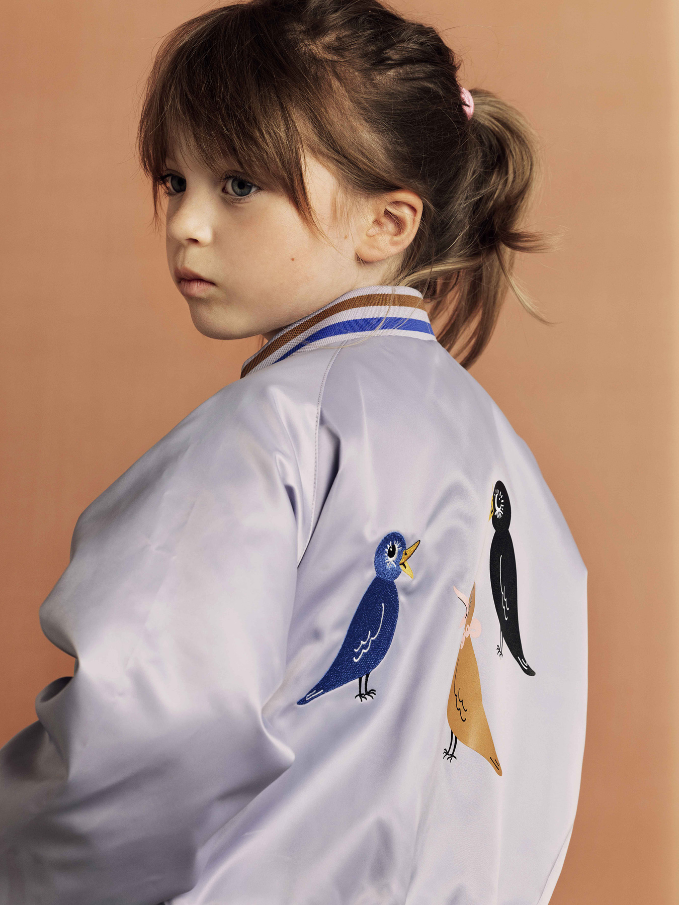 アウター Mini Rodini Strawberries Baseball Jacket アウター Mini Rodini Strawberries Baseball Jacket