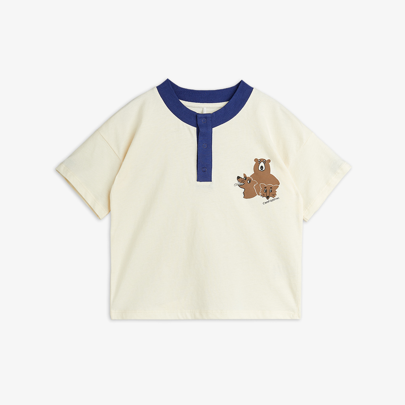 mini rodini ＊ Tシャツ 92-98 Off-white Camp Rodini grandpa T-shirt | Mini Rodini