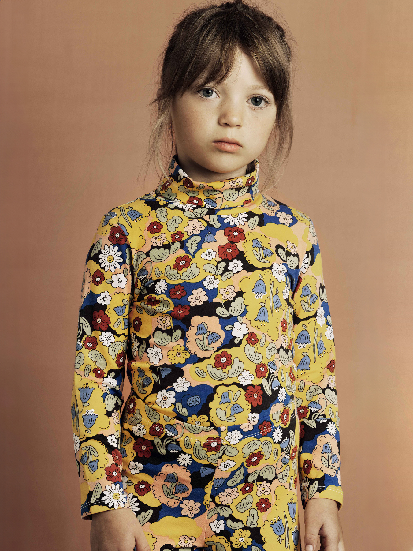 Multicoloured Fårö turtleneck | Mini Rodini