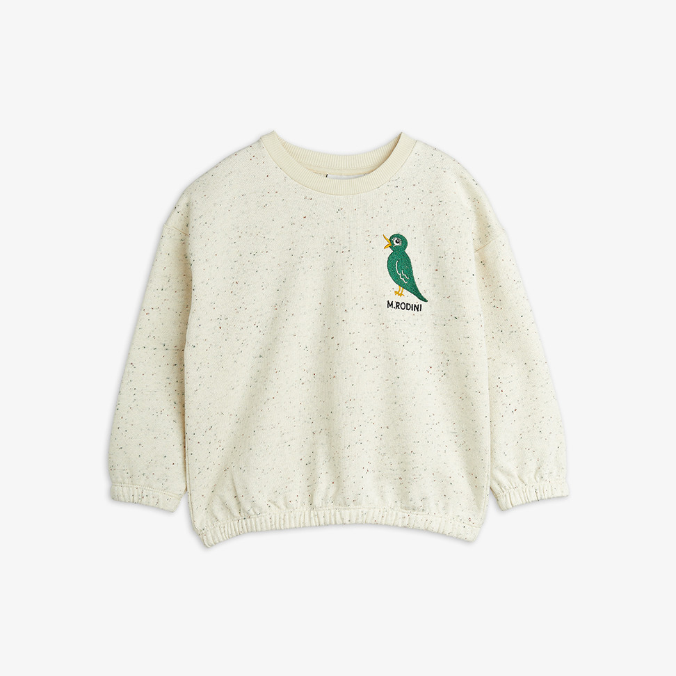 Off-white Bird neps sweatshirt | Mini Rodini