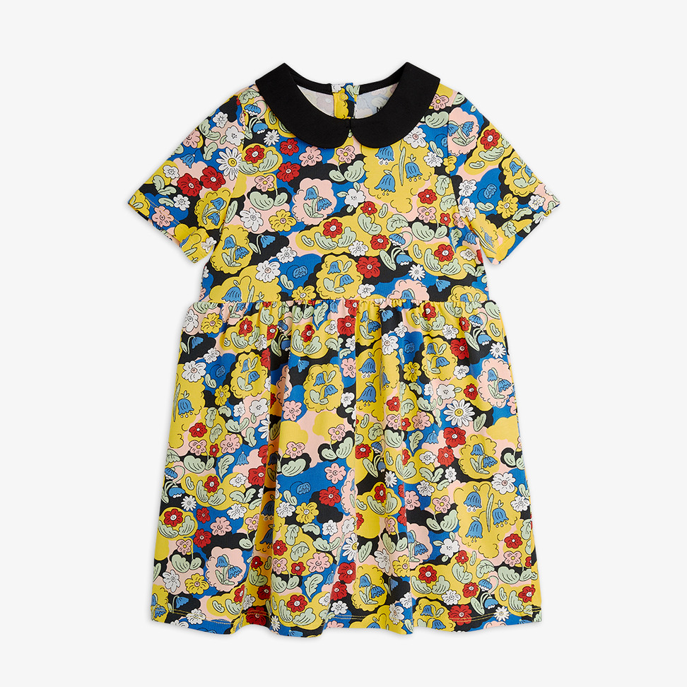 新品　25aw ミニロディーニ　minirodini 花柄　フラワー　半袖 Mini Rodini Flower - Florals for kids, toddlers & babies