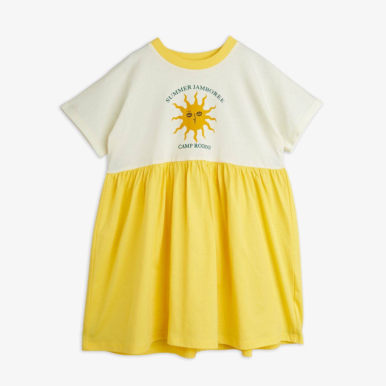 Sun short sleeve dress