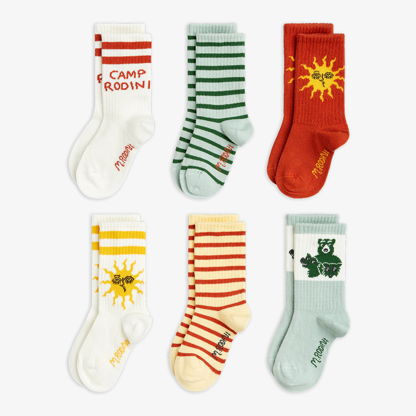 Camp Rodini 6-pack socks