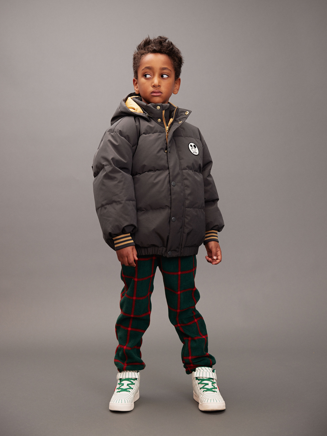 mini rodini jacket ジャケット　116-122 Heavy Puffer Jacket Red | Mini Rodini