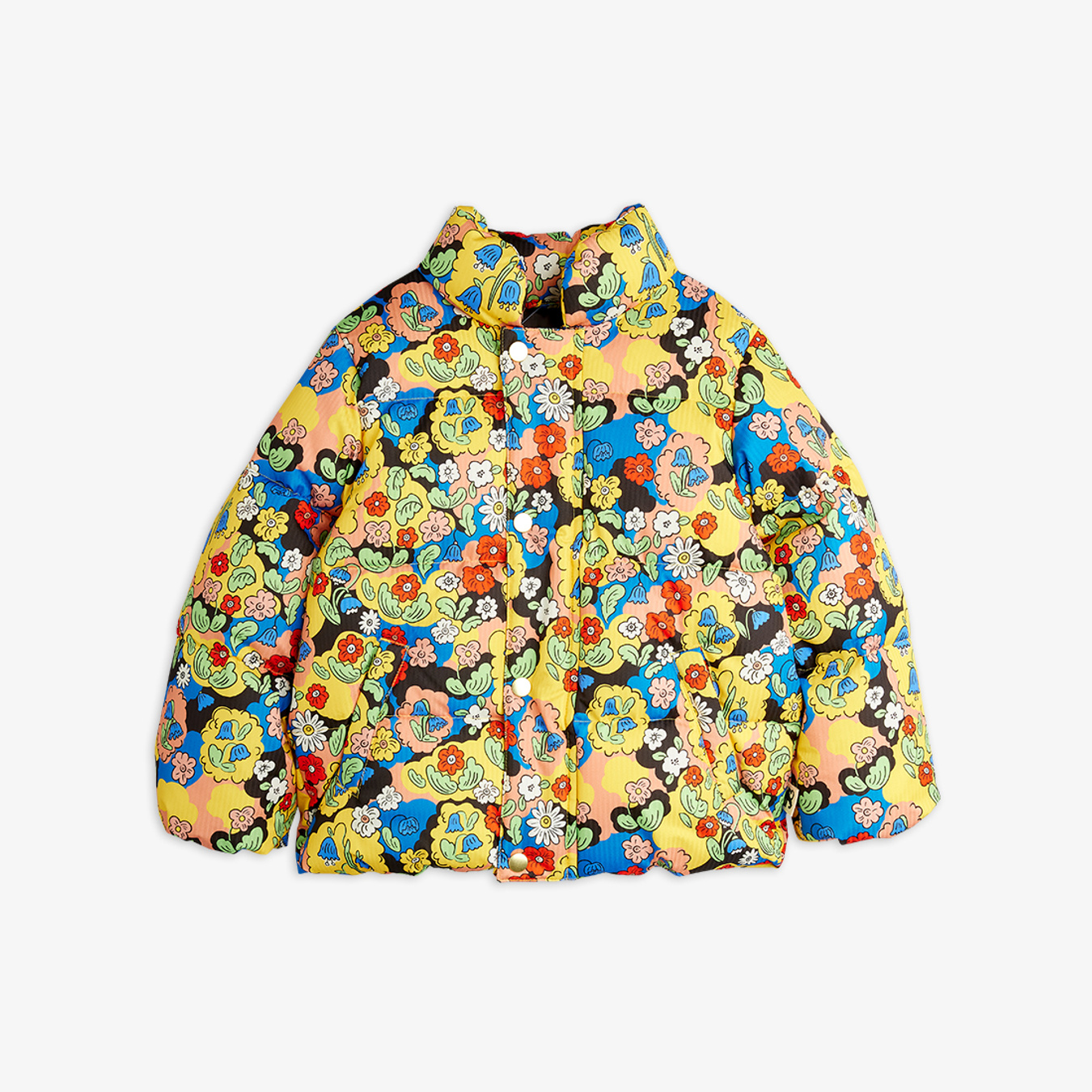 Fårö city puffer jacket Multi | Mini Rodini