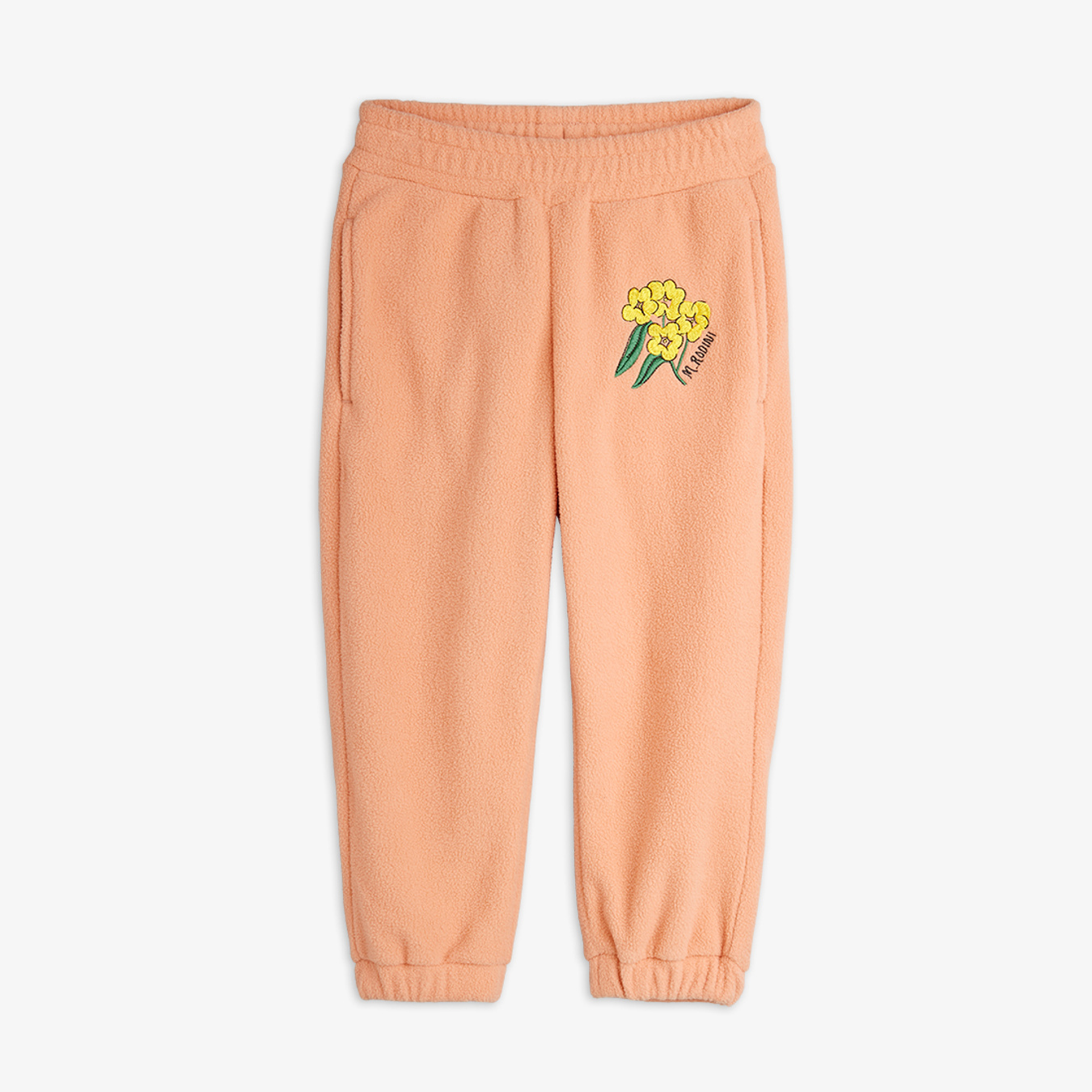 Alpine flowers fleece trousers