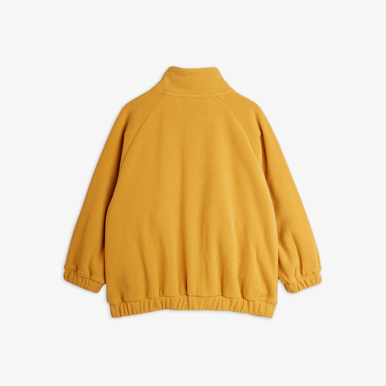 Mammoth patch fleece jacket Beige | Mini Rodini