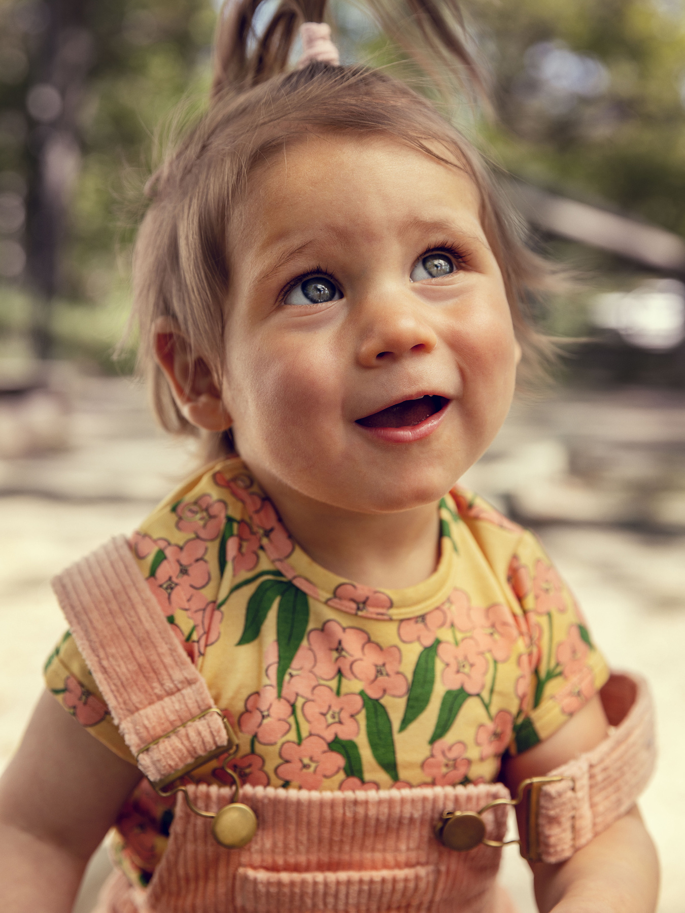 Alpine flowers T-shirt Yellow | Mini Rodini