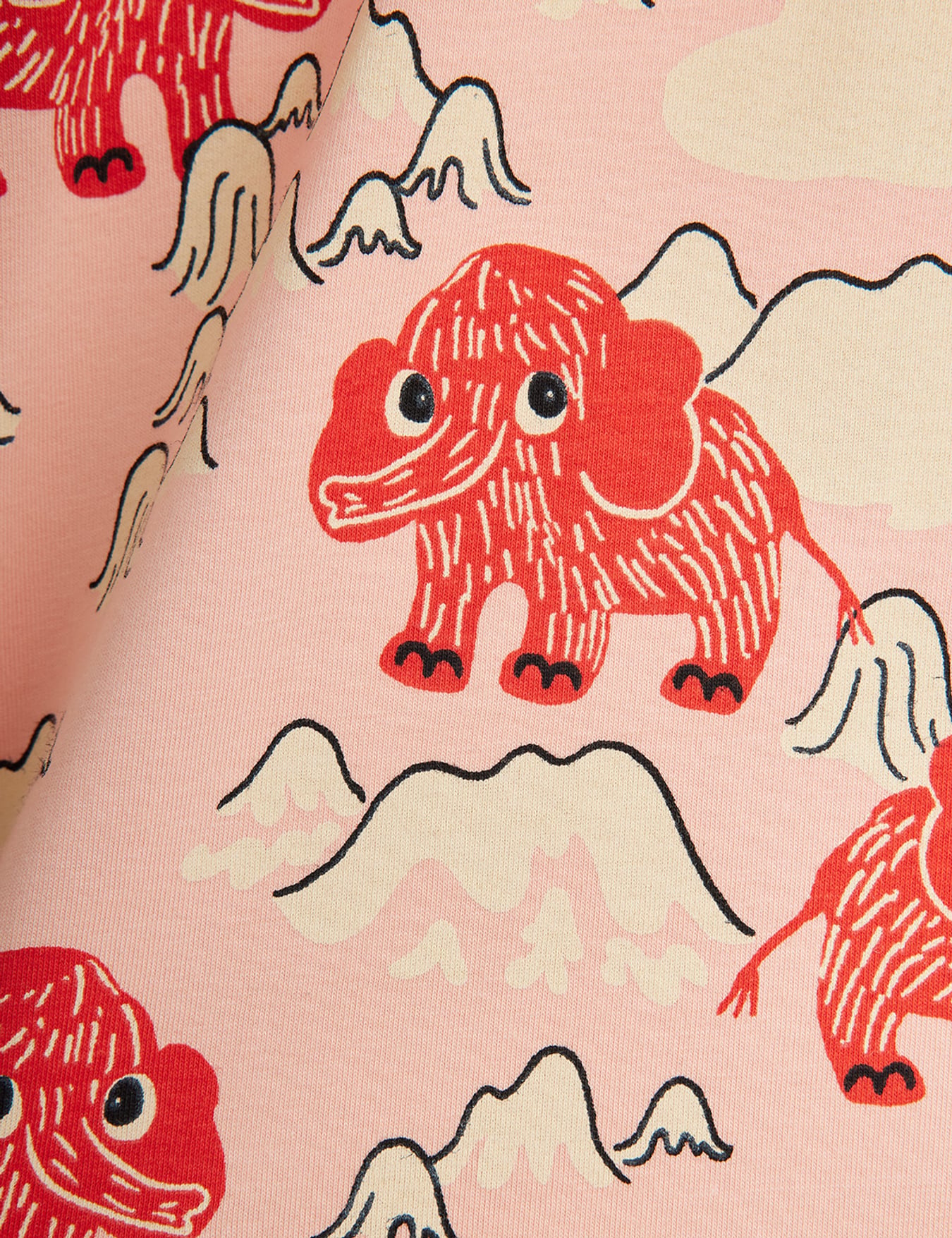 Mammoth long sleeve T-shirt Pink | Mini Rodini