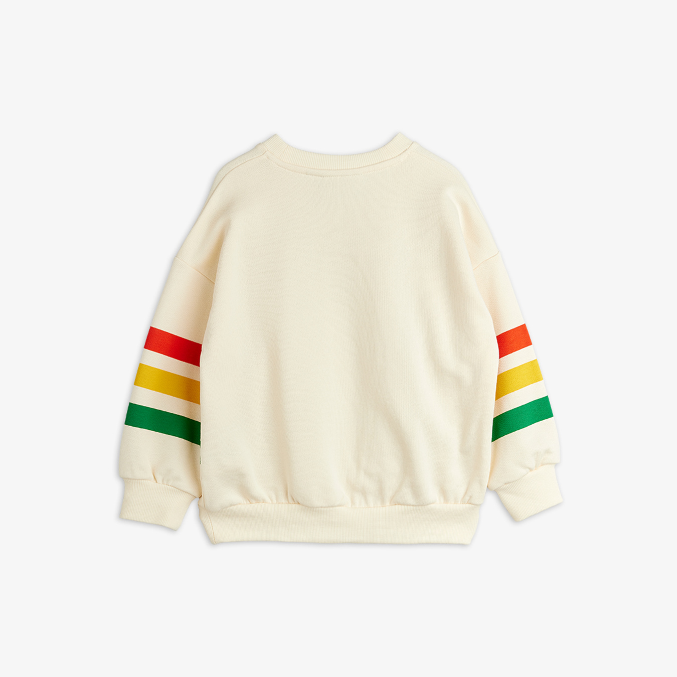 Bear stripe sweatshirt Offwhite | Mini Rodini