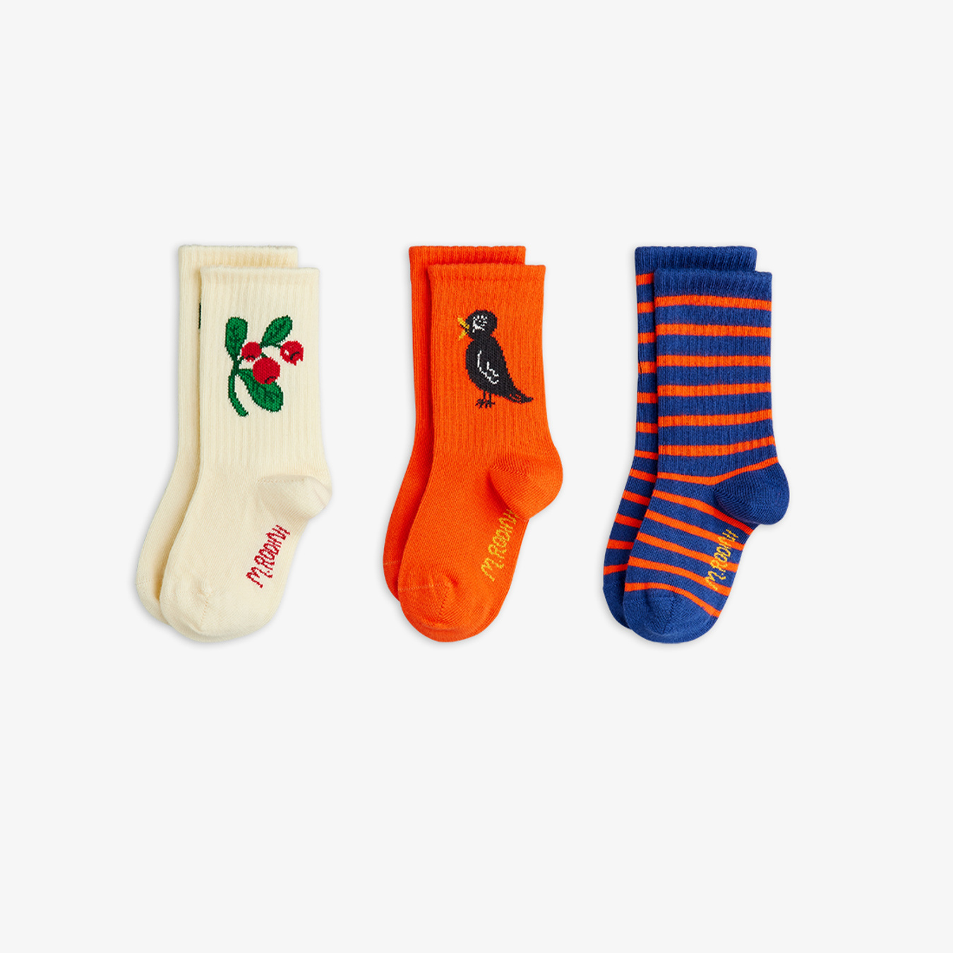 Lingonberries 3-pack socks