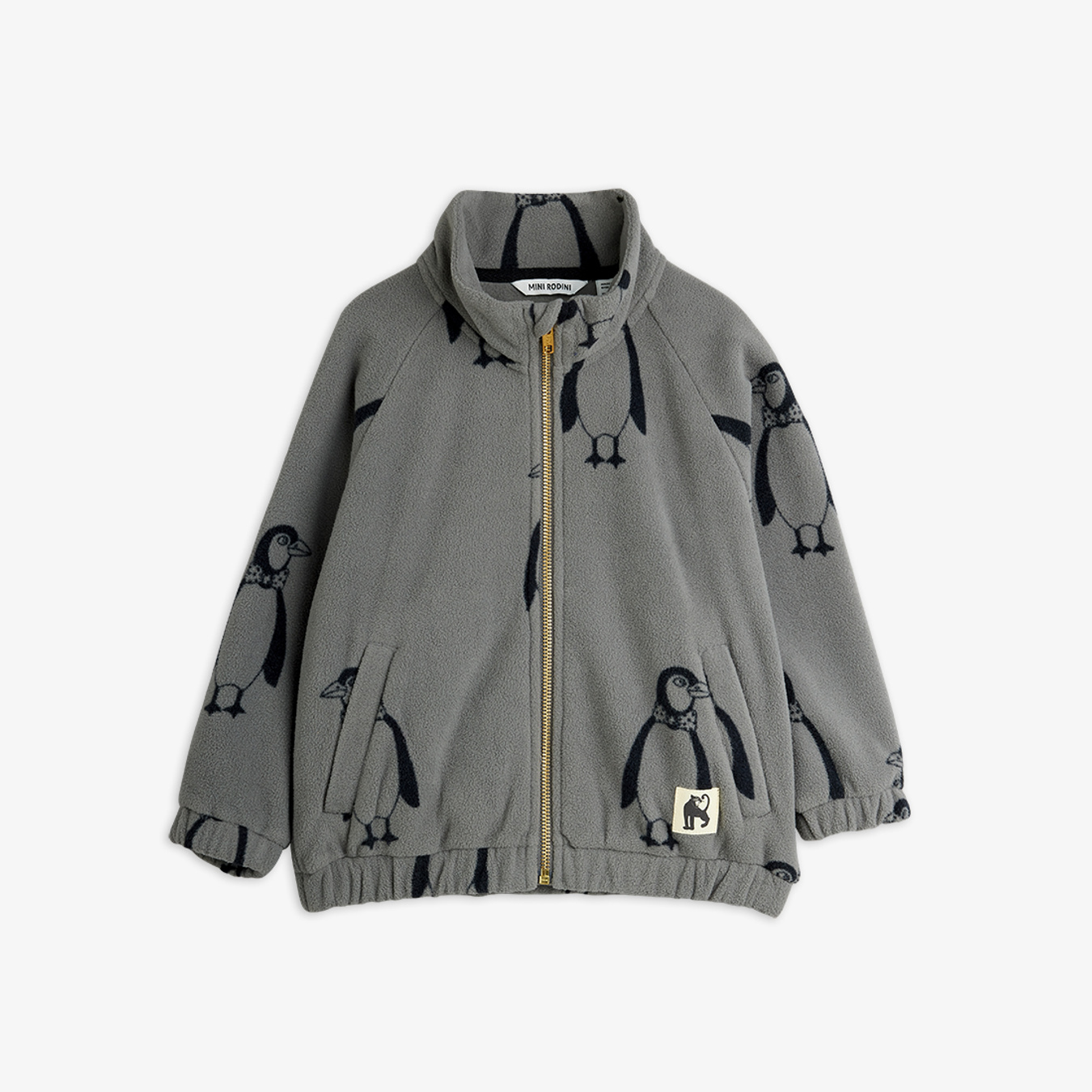 Penguin Fleece Jacket | Mini Rodini