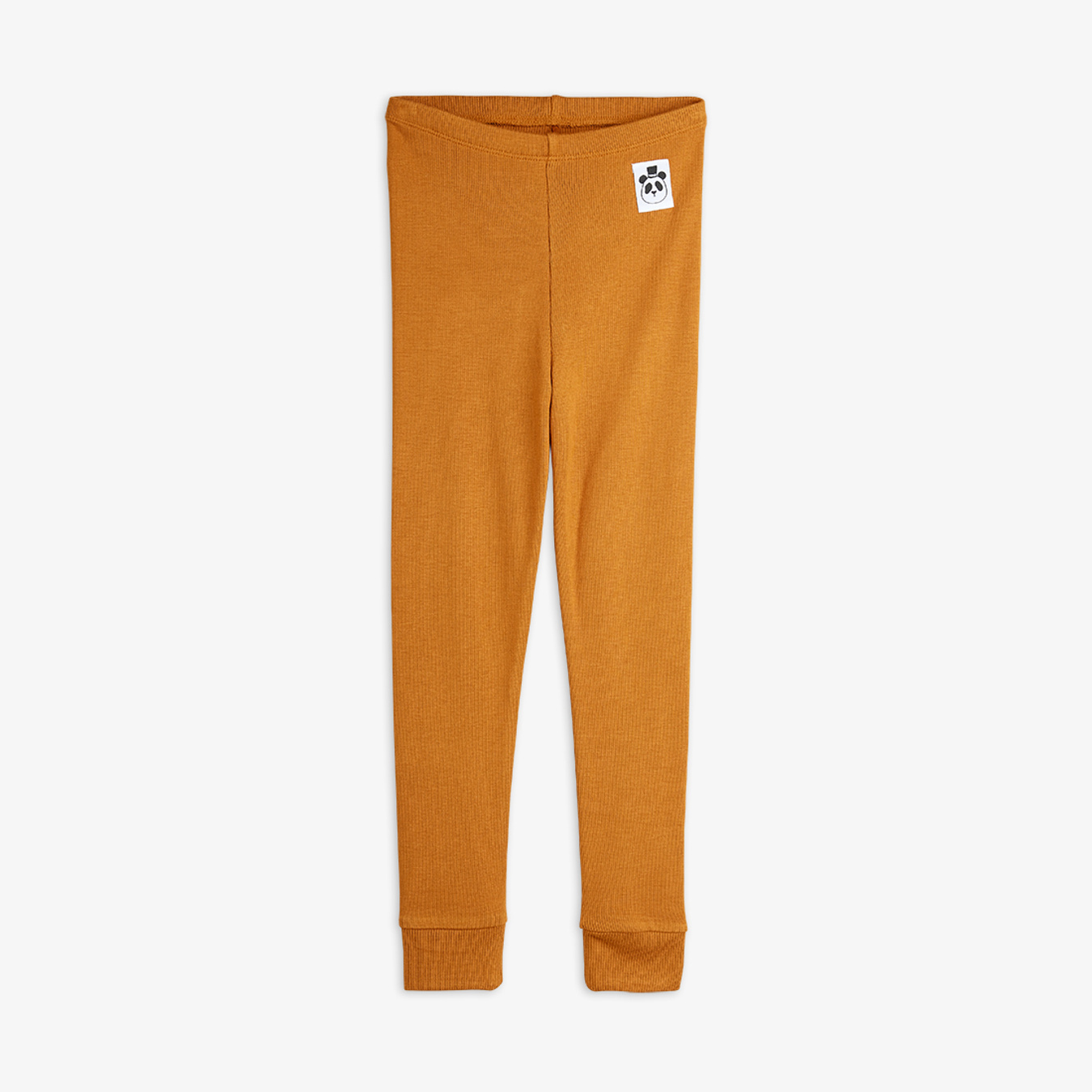 Koton Basic Ribbed Leggings Elastic Waistband, Orange (200), 6-9 Mesi Ragazze Piccole
