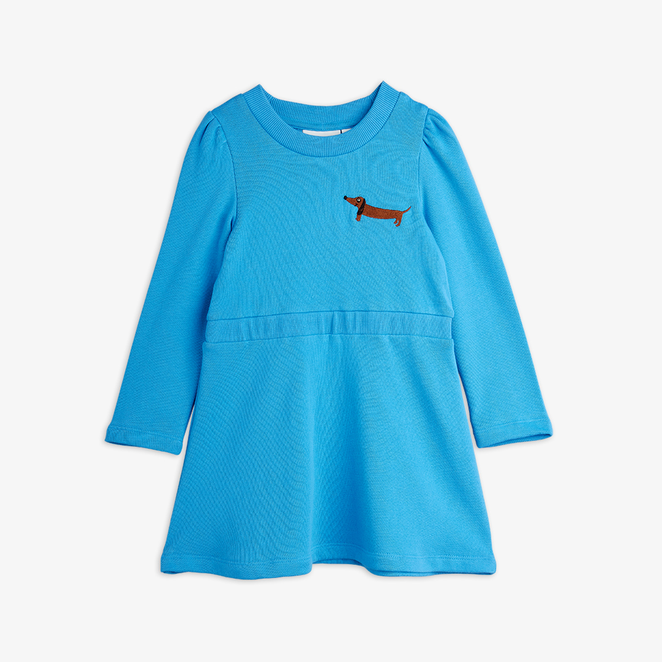 Dog sweatdress Blue | Mini Rodini