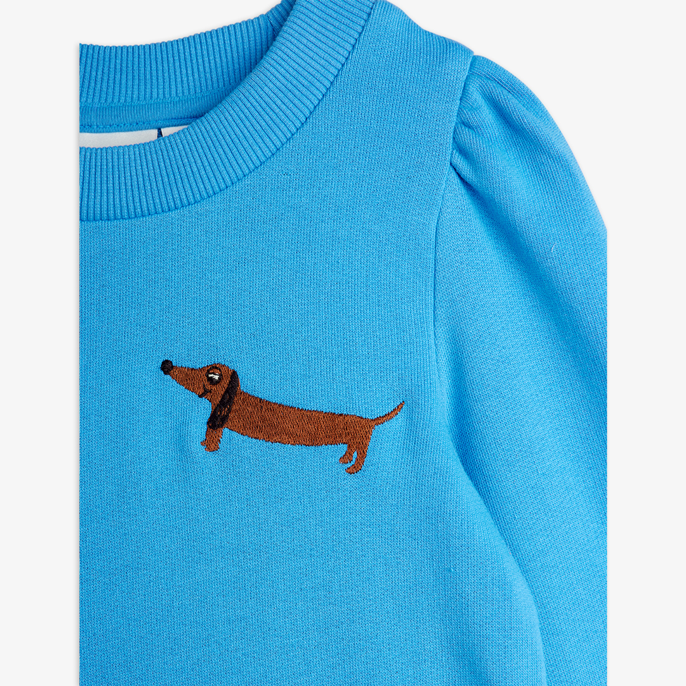 Dog sweatdress Blue | Mini Rodini