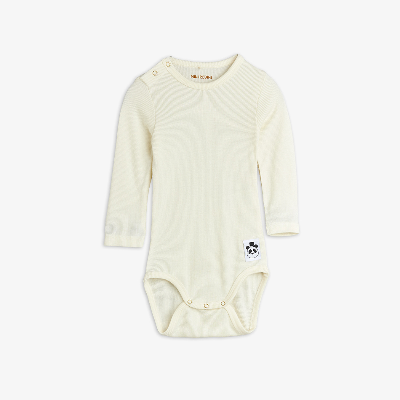 Modal rib long sleeve bodysuit
