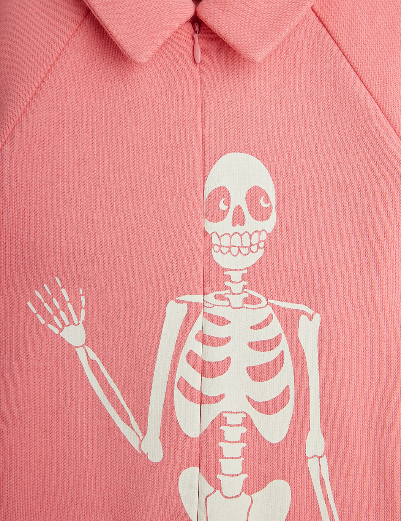 Skeleton jumpsuit pink | Mini Rodini