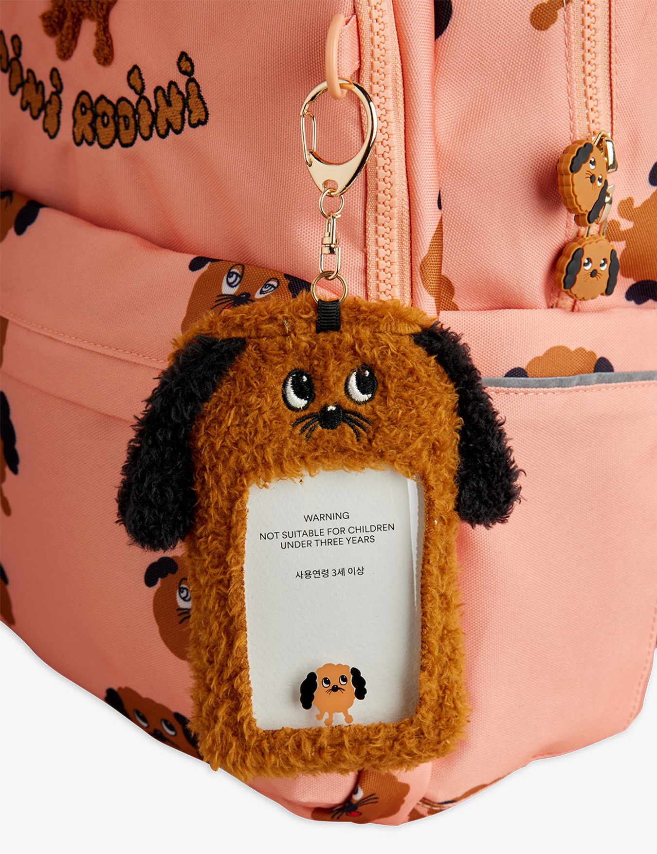 Doggies School Backpack Green | Mini Rodini