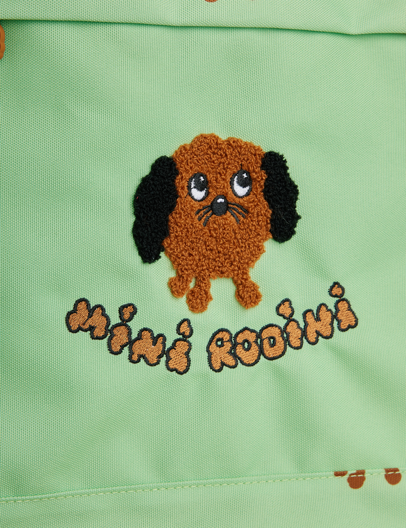 Doggies Complimentary Bag Green | Mini Rodini